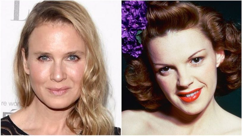 Renee Zellweger, left, will play actress/singer Judy Garland in a movie that begins production early next year.