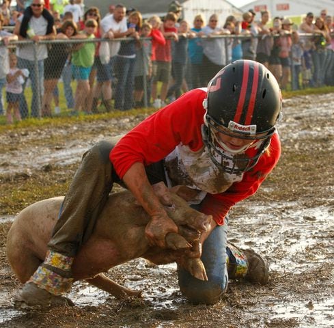 Clark County Fair - Pig Scramble