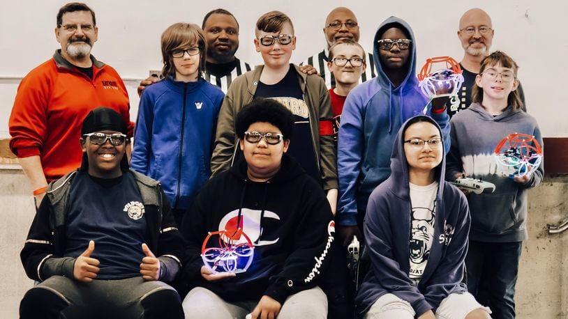 Hayward Middle School’s drone soccer team won at regionals and is headed to the U.S. Drone Soccer 2024 National Championship in Virginia. Contributed