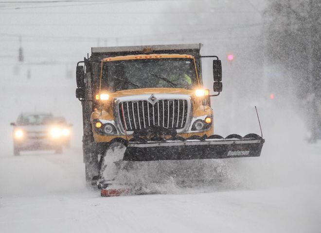 PHOTOS: Major winter storm affecting the Miami Valley
