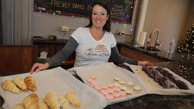 Lisa Freeman has opened LeTorte Dolci, a bakery in a temporary location at 36 N. Fountain Ave. but is looking for a permanent home downtown. Bill Lackey/Staff