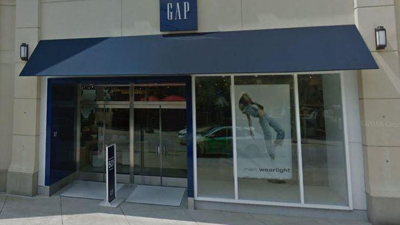 The Gap store at The Greene Town Center is closing.