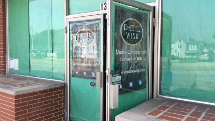 Devil Wind Brewing is gearing up for a late-2017 opening in Xenia. MARK FISHER/STAFF