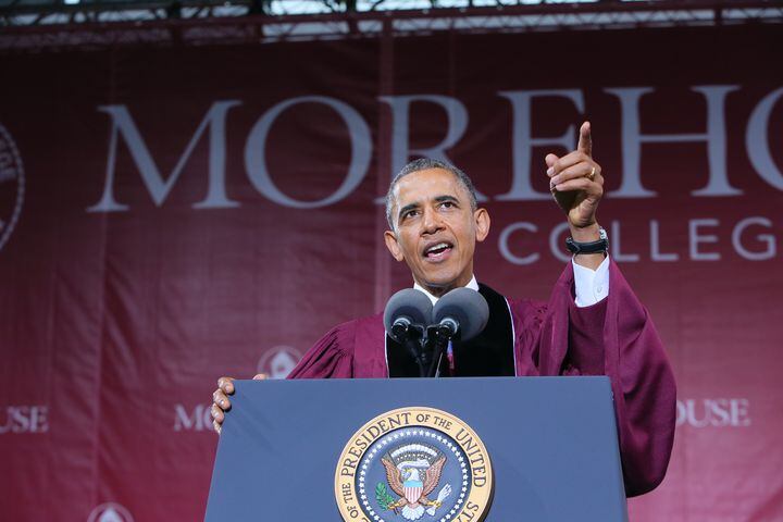 Morehouse College spring commencement, May 19, 2013