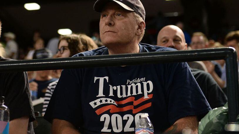 Former major league pitcher Curt Schilling supported Donald Trump for president in 2016 and would like to see him re-elected in 2020.
