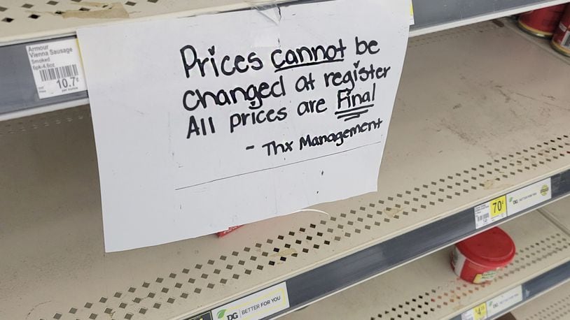 The Butler County Auditor's Office has found some items at all 20 Dollar General stores are ringing up at higher prices than the tickets on the shelves read. CONTRIBUTED