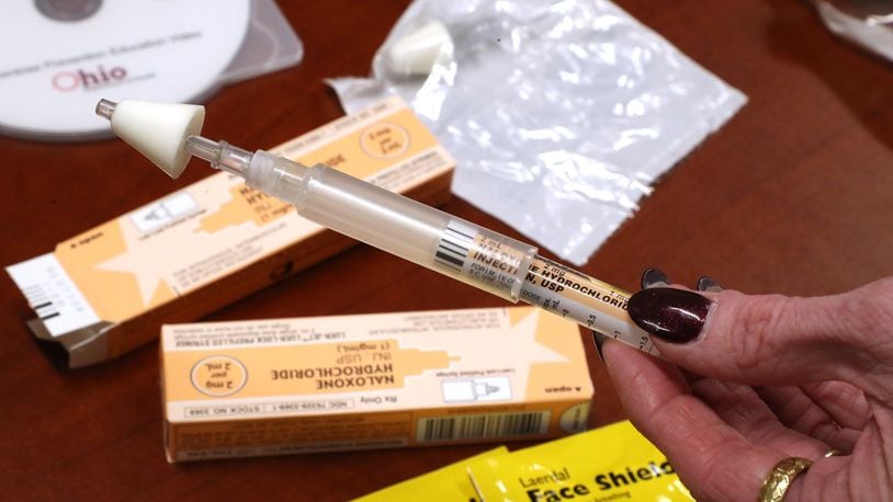 Narcan was widely used during the opioid crisis to curb overdose deatths. BILL LACKEY/STAFF