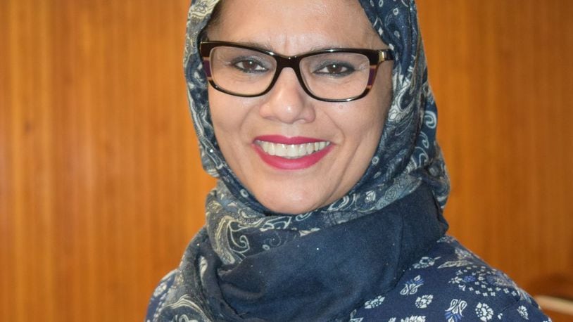 Samina Ahmed of Masjid Al-Madina Mosque will be a featured speaker at Global Education and Peace Network’s launch of the 17th season of its speaker series on Thursday, Sept. 13 at Wittenberg University. CONTRIBUTED.
