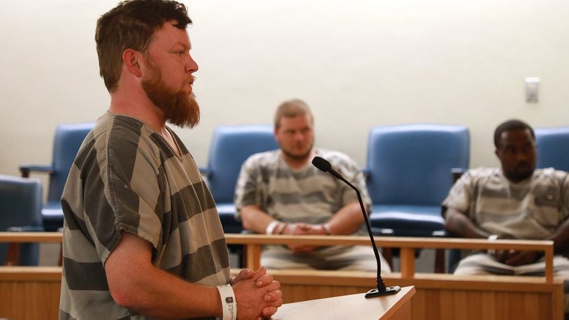 Jacob Wiggens is arraigned in Clark County Municipal Court Friday, June 28, 2019.