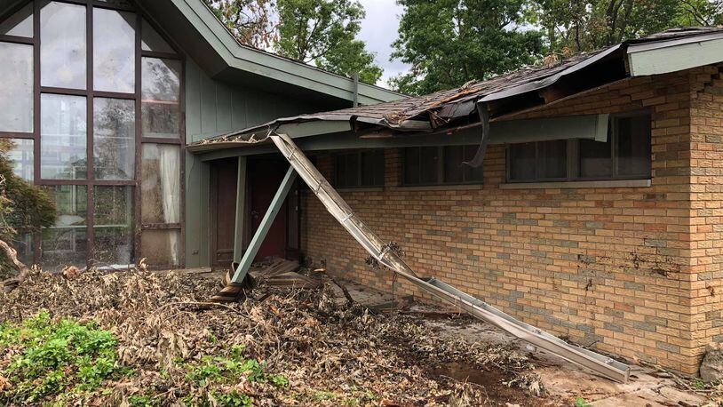 The Russ House at the Russ Nature Reserve is slated to be demolished after it sustained heavy damages from the Memorial Day tornado. Greene County Parks & Trails plans to rebuild an event center there. CONTRIBUTED