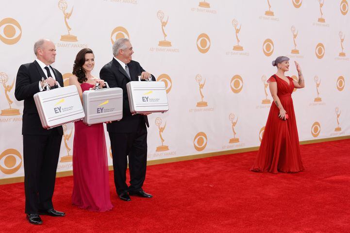 2013 Emmy awards red carpet