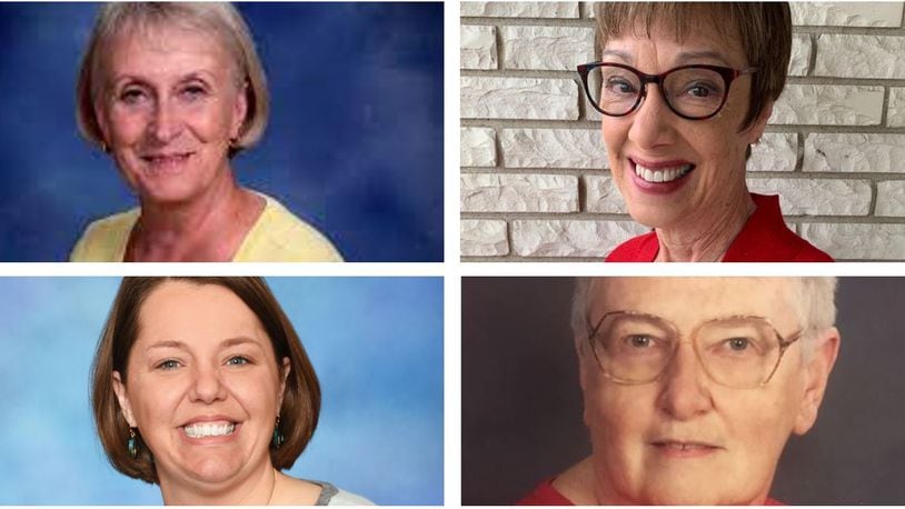 Clockwise from top left Marilyn Demma, Rita Lane, Dr. Shirley Schneider and Shannon Meadows.