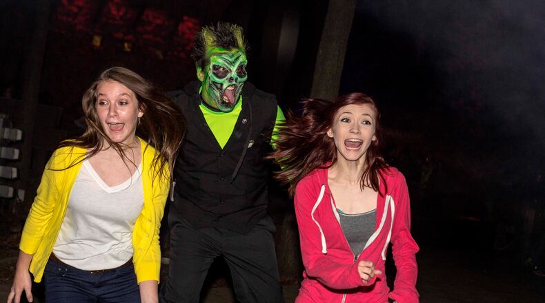 Roller coasters won’t be the only attractions conjuring up screams this fall at Kings Island. Halloween Haunt returns to the 364-acre amusement park this Friday. The popular annual event marks its 12th season with two new scare zones, a new indoor maze and new show. Halloween Haunt is open Friday and Saturday nights through October 27. CONTRIBUTED