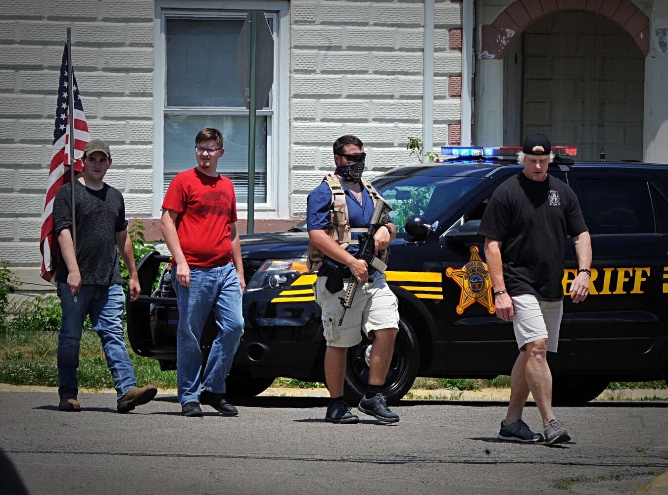 PHOTOS: Protests held in New Carlisle