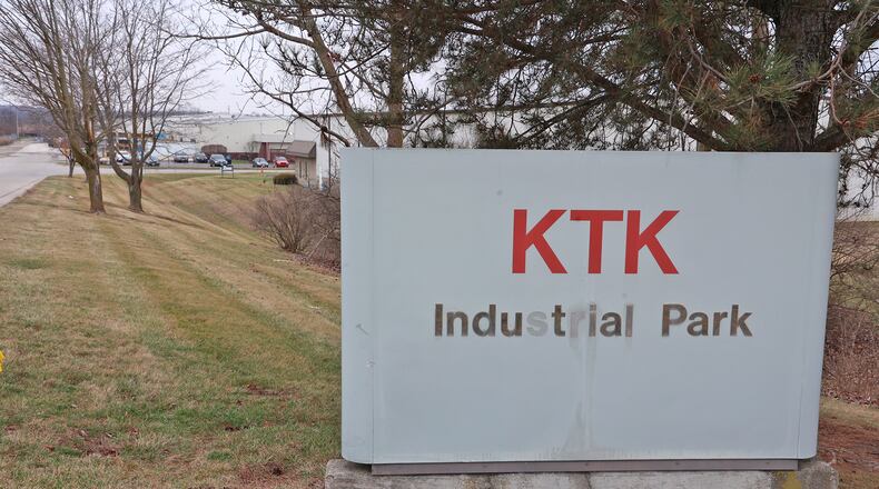 The KTK Industrial Park located along Urbana Road Monday, Jan. 9, 2023. BILL LACKEY/STAFF
