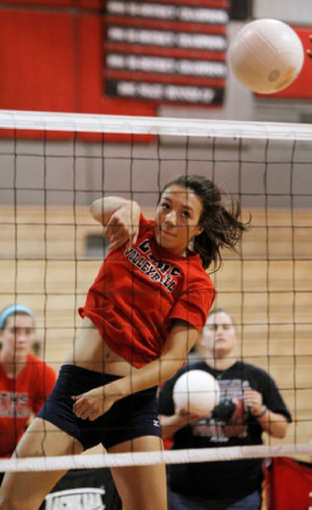 Lake Travis High School Volleyball practice