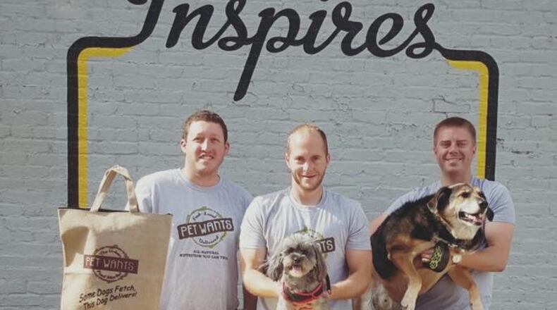 The founders of Pet Wants Dayton shortly before launching the company in late 2015. Photo from Pet Wants Dayton Facebook page