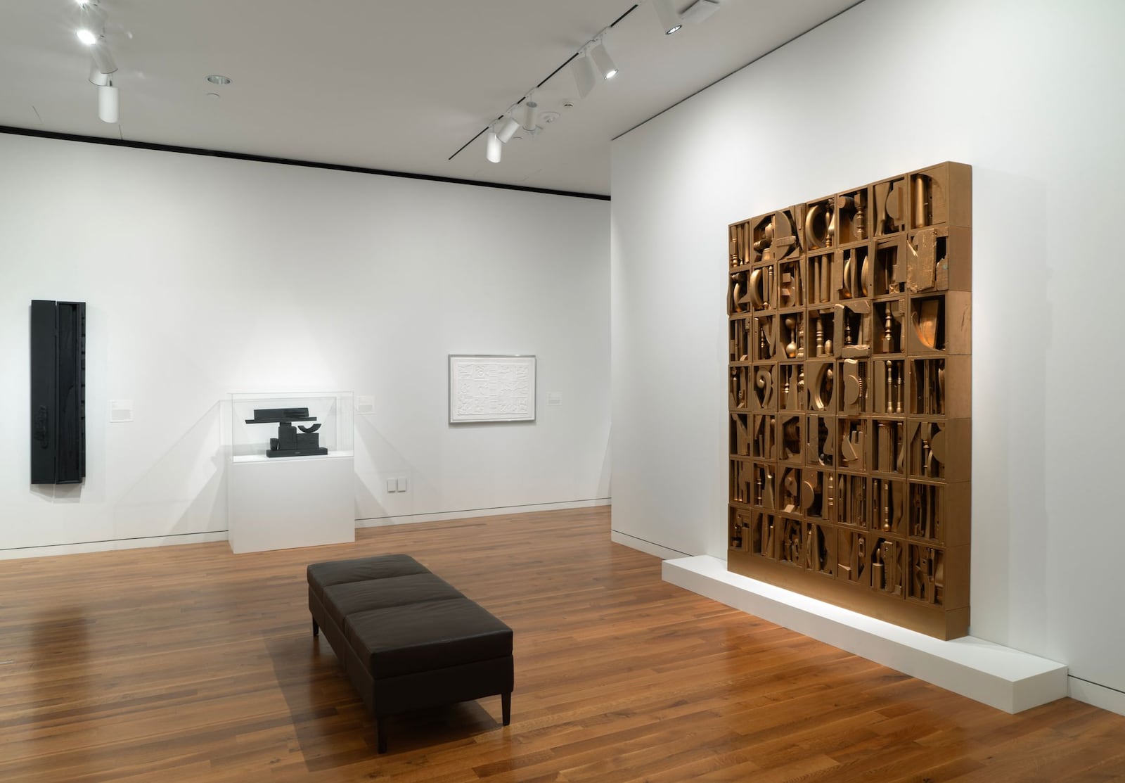 Louise Nevelson, Orfeo: Gold Throne I & II, 1984. CONTRIBUTED