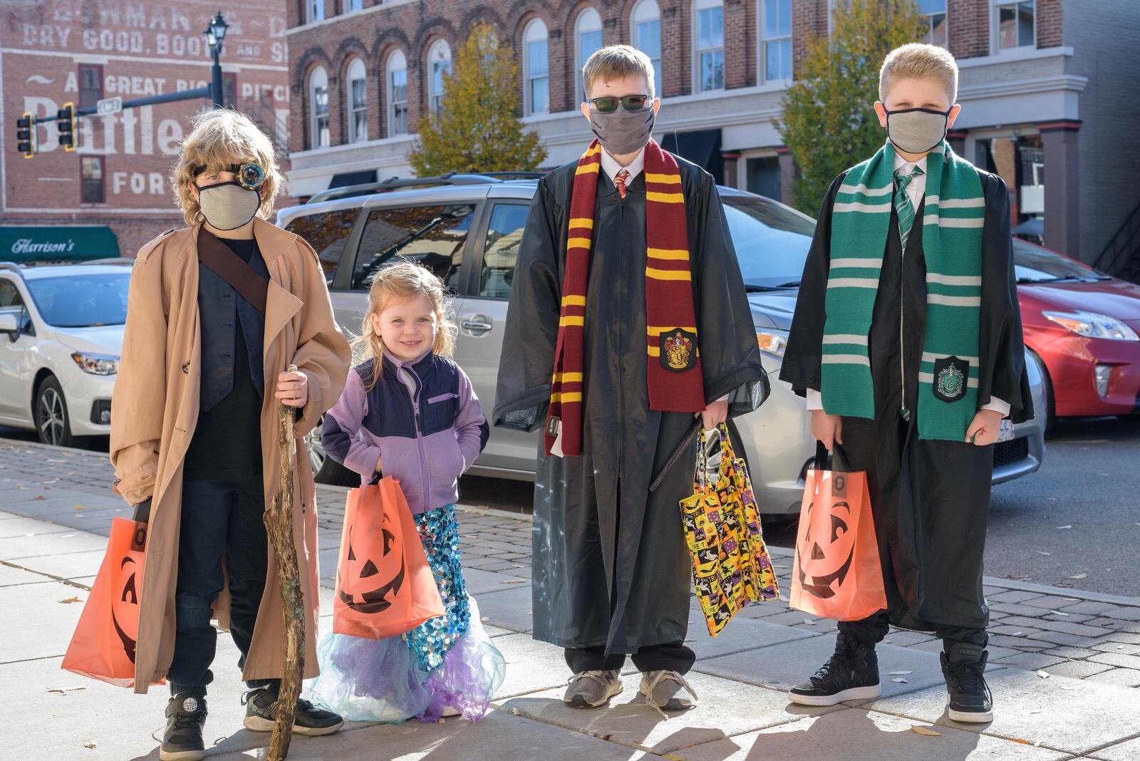 The Harry Potter Trick or Treat with Downtown Tipp City Merchants event, hosted by the Downtown Tipp City Partnership. TOM GILLIAM/CONTRIBUTING PHOTOGRAPHER