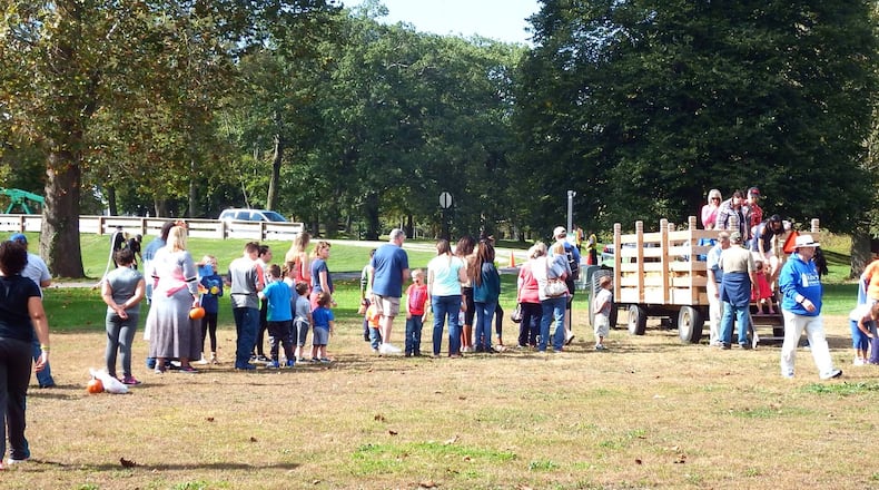 Hay rides and other family-friendly activities will be part of the fourth annual Fall Fest at Snyder Park on Saturday. CONTRIBUTED