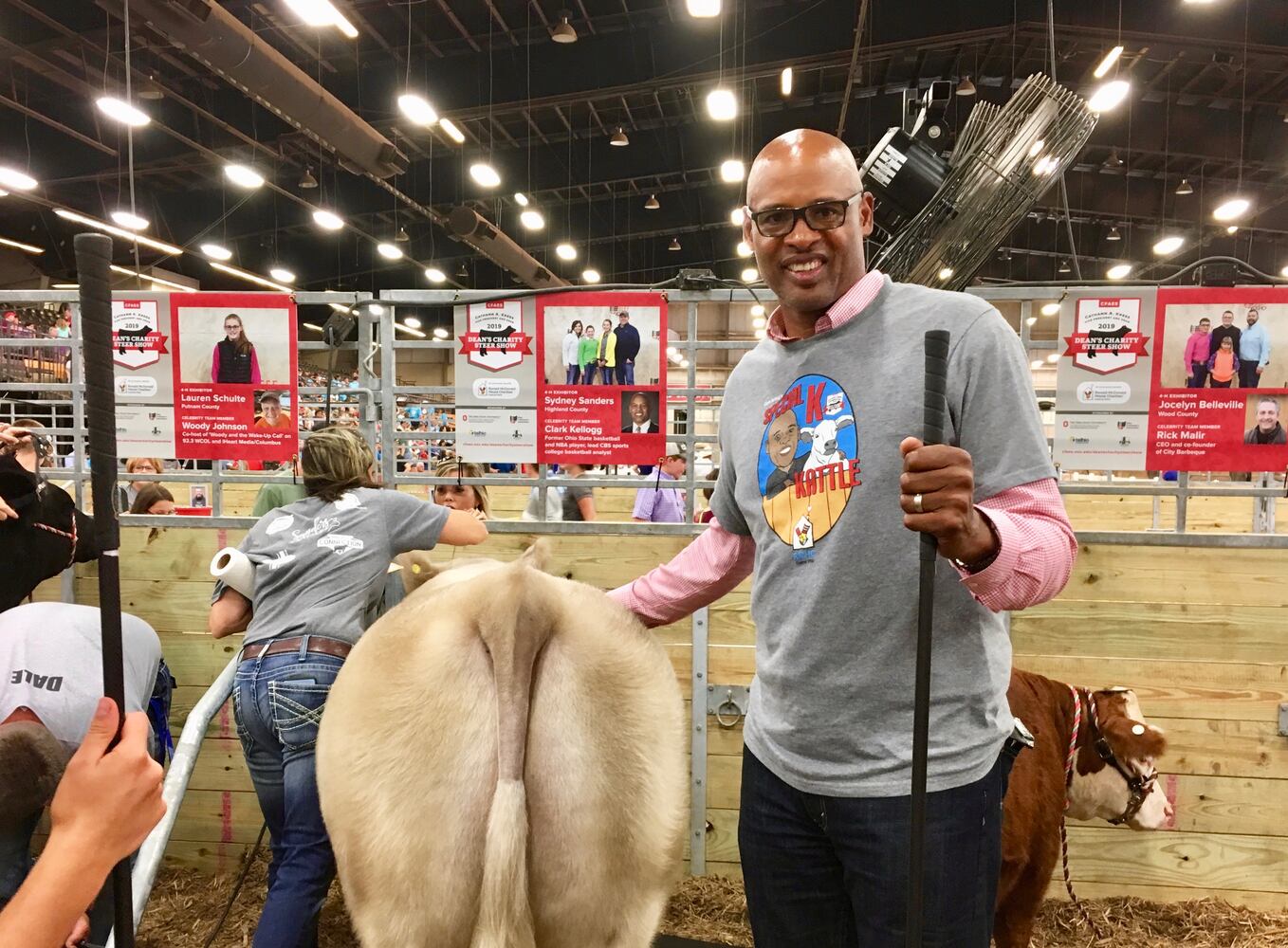 Dean's Charity Steer Show at Ohio State Fair