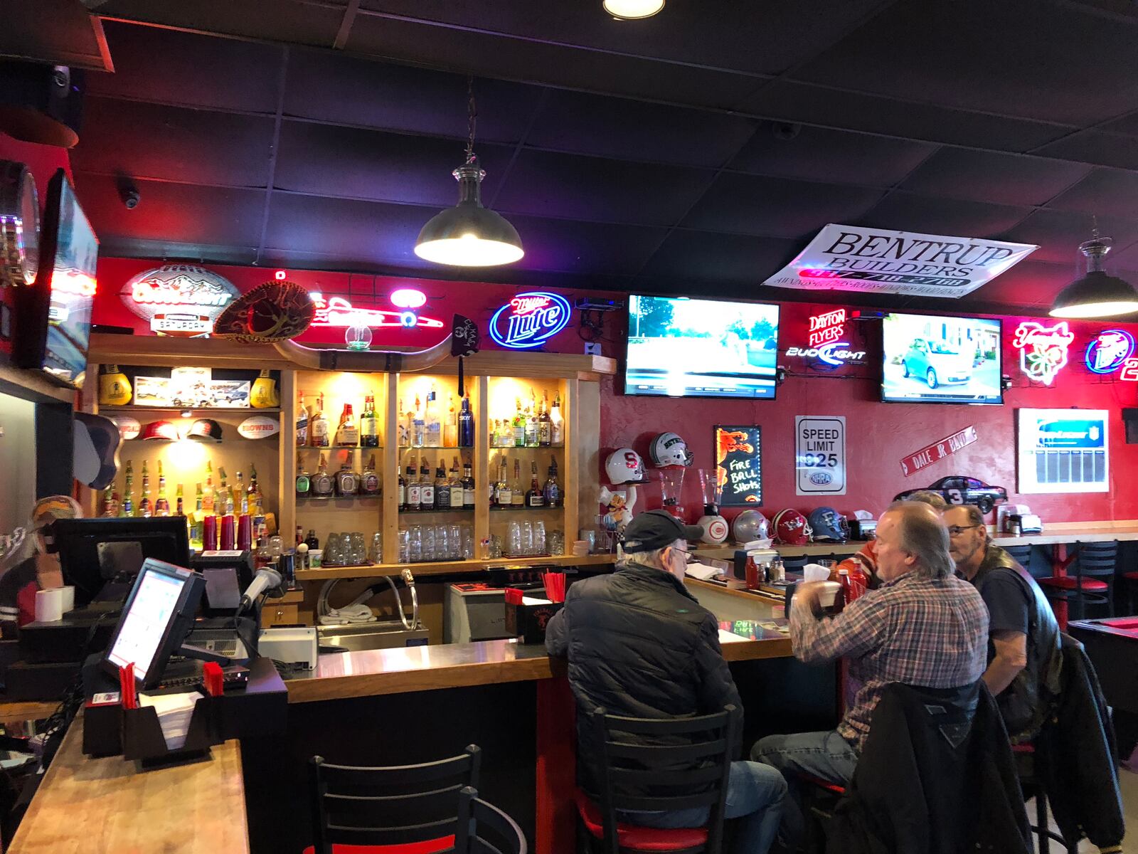 Double Deuce Tavern & Family Pizzeria officially opened its doors Monday Feb. 12 after relocating from north Dayton to Huber Heights, where it renovated the former site of C’s Pizza at 5186 Brandt Pike (State Route 201). MARK FISHER / STAFF