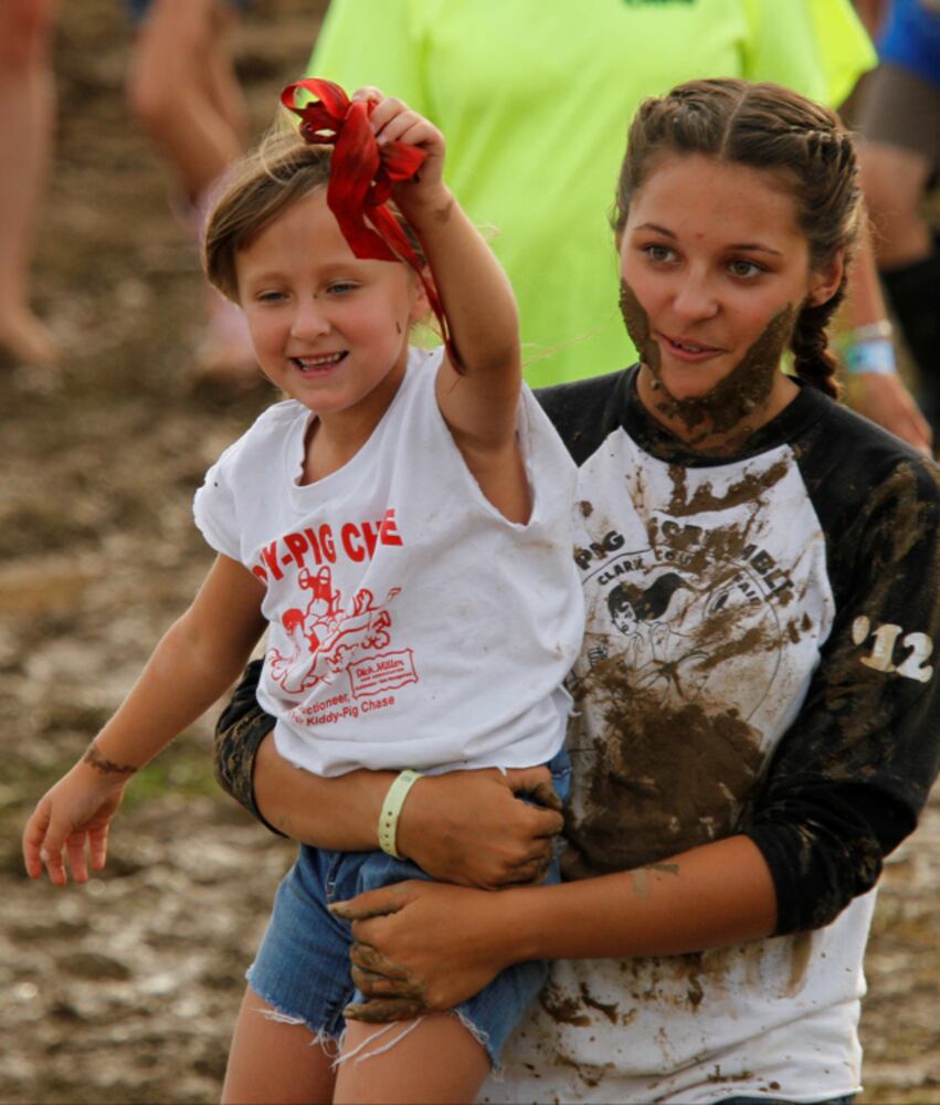 Clark County Fair - Kiddie Pig Chase