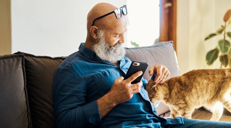 Animals in the home can reduce isolation, help people manage stress and promote physical activity. ISTOCK PHOTO