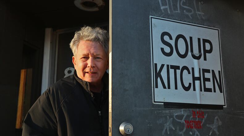 Fred Stegner, the president of the Springfield Soup Kitchen. BILL LACKEY/STAFF