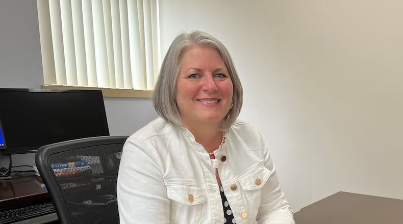 Susan Carey started in her new role as executive director of the Springfield Foundation on Wednesday. Hasan Karim/Staff