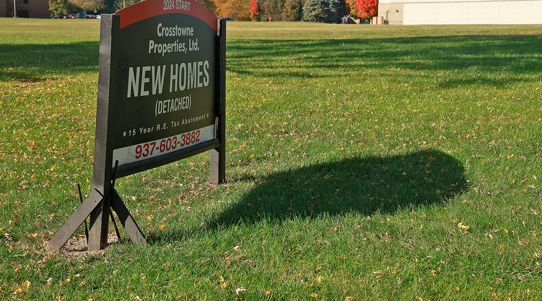 The Crosstowne Properties site located on the former Mercy Hospital site along North Fountain Avenue. BILL LACKEY/STAFF