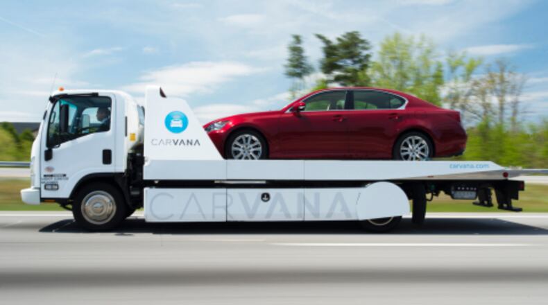 Carvana has launched service in Dayton.
