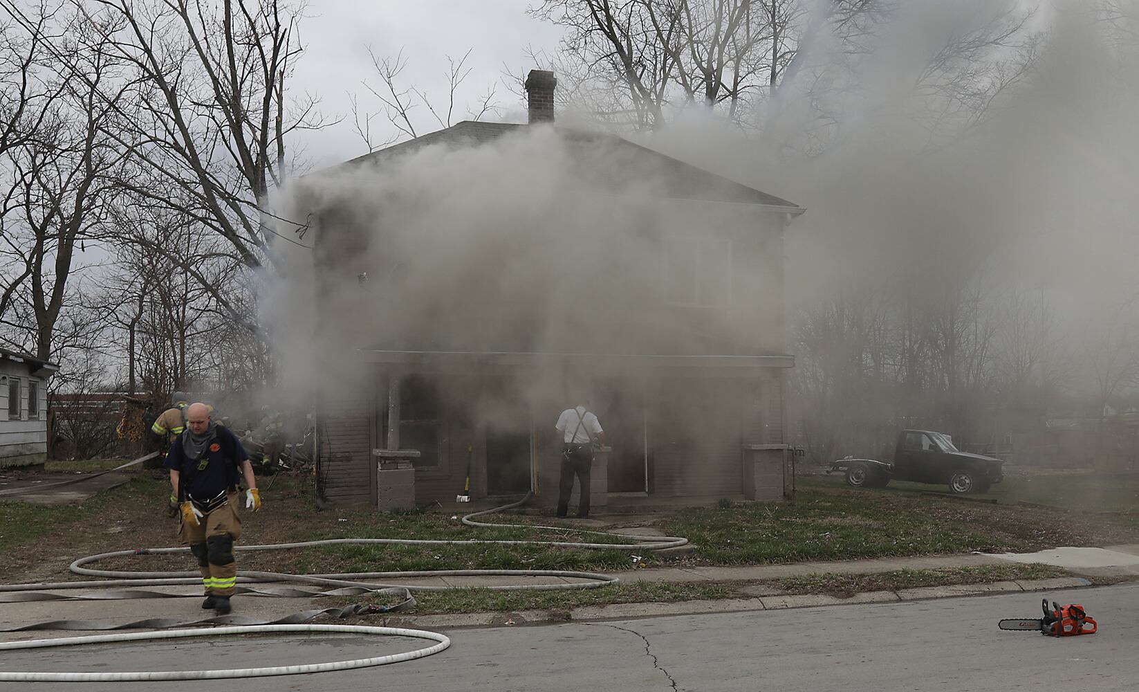 PHOTOS: Clay Street House Fire