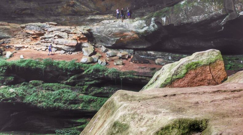FILE PHOTO: Cantwell Cliffs at Hocking Hills State Park.