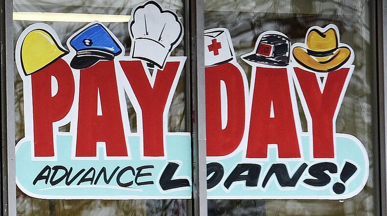An effort to reform payday lending practices started in Ohio and is now law. NICK GRAHAM/STAFF