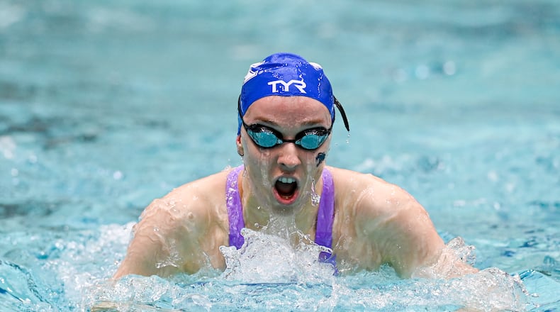 University of Kentucky swimmer Bridget Engel, a Catholic Central grad, will compete in the U.S. Olympic Trials this week in Indianapolis. UK Athletics photo