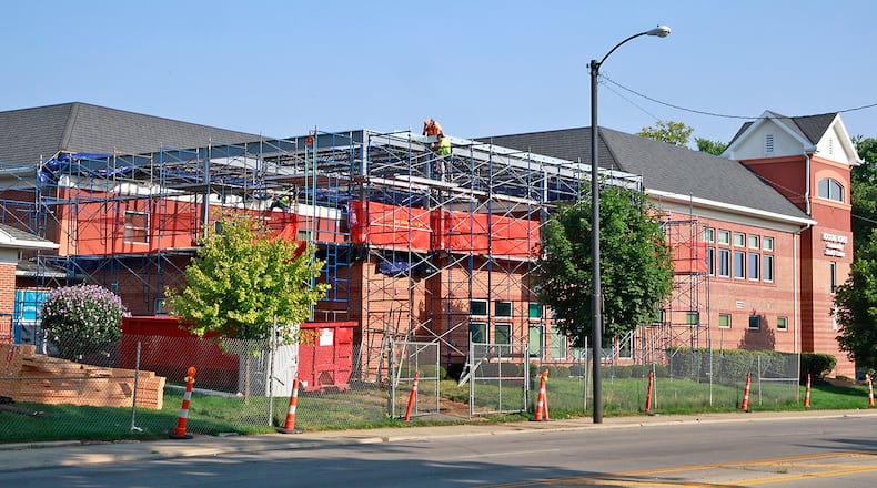 The Rocking Horse Center is in the process of a large expansion of the second floor Wednesday, July 24, 2024. BILL LACKEY/STAFF