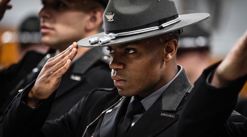 Ke’Von Huguely of Ohio State Highway Patrol. CONTRIBUTED