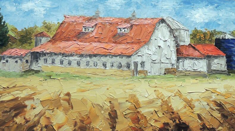 The Champaign County Historical Society (CCHS) is conducting an online auction of the original paintings depicted in the 2023 Barns of Champaign County calendar sold by the CCHS by artist, Robert Kroeger, to use as a fundraising mechanism to benefit the operations of the museum. Contributed