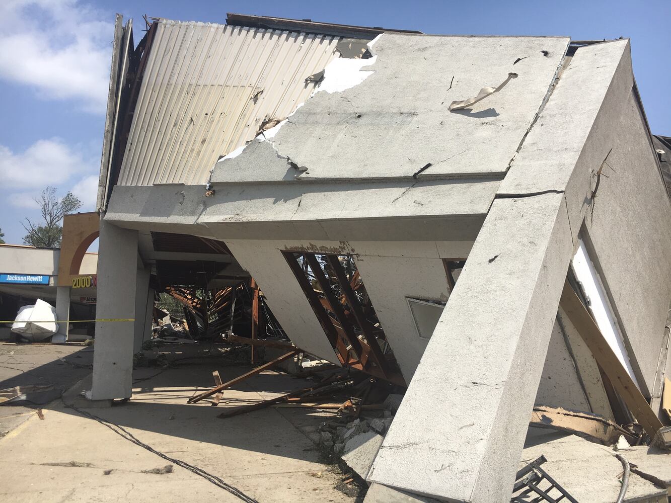 PHOTOS: Daylight reveals widespread damage from Monday storms