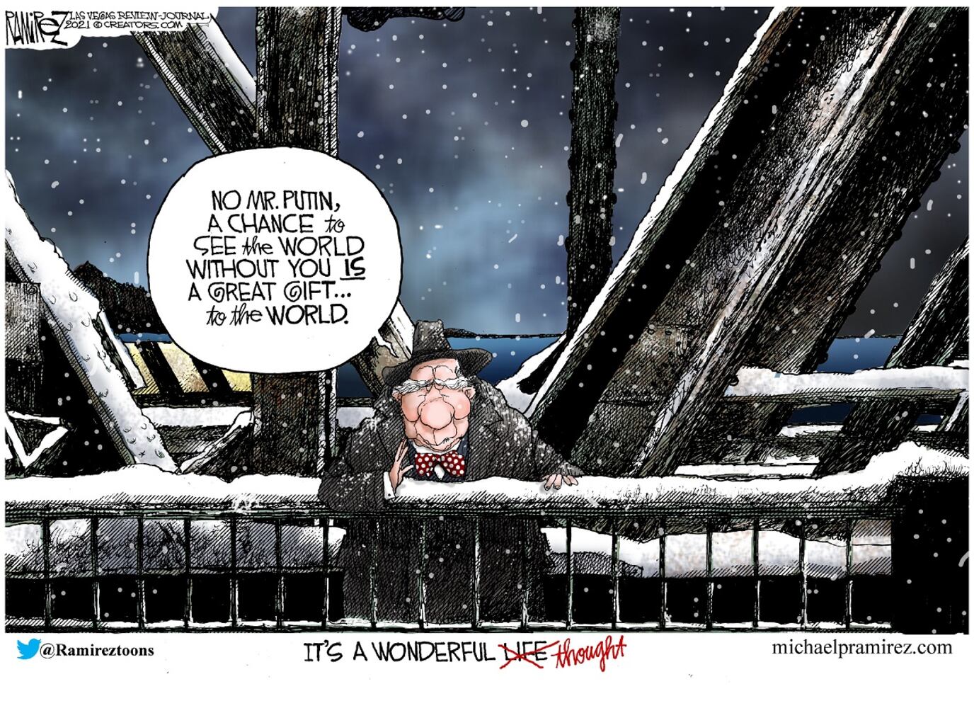 WEEK IN CARTOONS: Omicron Christmas, Joe Manchin and more