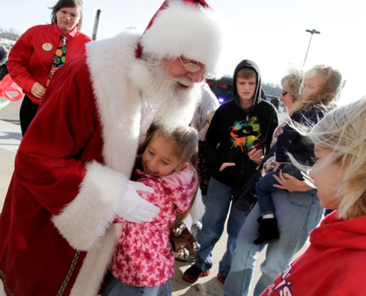 Santa Claus at Upper Valley Mall