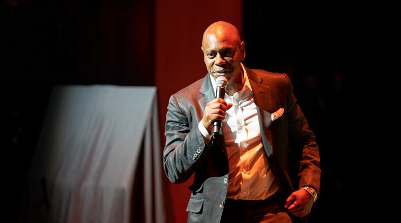 Comedian/actor Dave Chappelle. (AP Photo/Gemunu Amarasinghe)