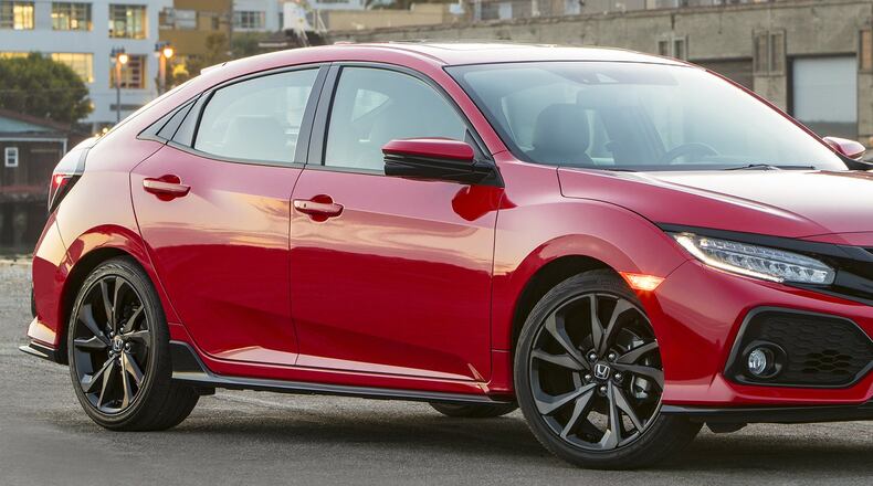 Built on the same platform as the Civic Sedan and Coupe, the 2017 Civic Hatchback is available in five trims: LX, Sport, EX, EX-L Navi and a new line-topping Sport Touring version. Honda