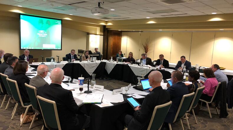 Wright State’s board of trustees met in committees on Friday.