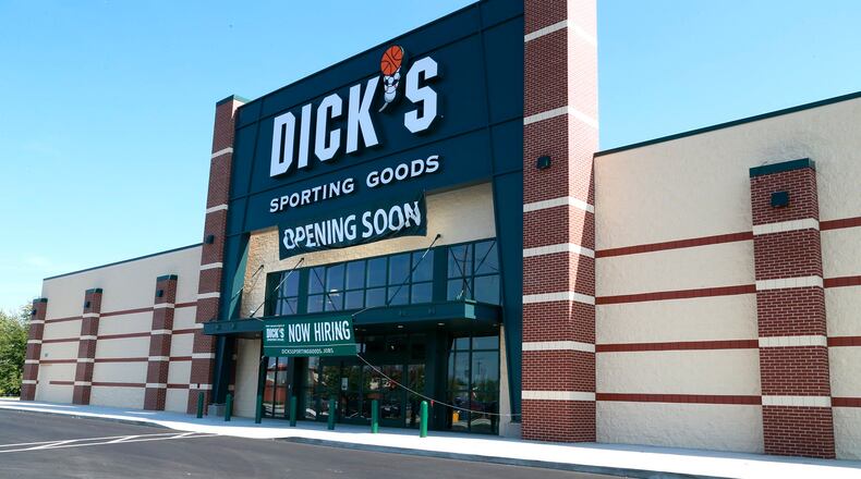 The new Dick’s Sporting Goods on Bechtle Avenue opened last year. Bill Lackey/Staff