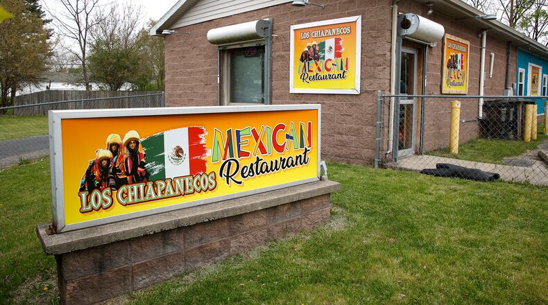 A new restaurant, Los Chiapanecos Mexican Restaurant, opened in spring 2024 at the intersection of South Yellow Springs Street and Fair Street. BILL LACKEY/STAFF