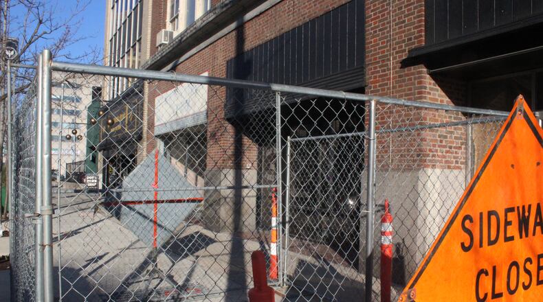 The Funk Hall of Fame and Exhibition Center (pictured on other side of the fence) has launched a new fundraising campaign for a new home. Center officials announced in March 2019 that they would leave the Fire Blocks District.