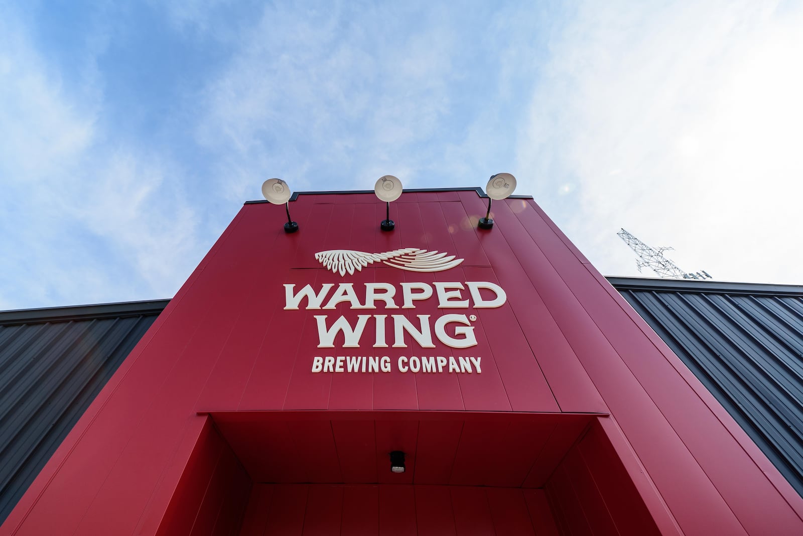 Look inside the new Warped Wing Brewery & Smokery, located at 6602 Executive Boulevard in Huber Heights near the Rose Music Center. The Huber Heights brewery will be Warped Wing’s fourth location with a yet to be announced grand opening date expected for June. TOM GILLIAM / CONTRIBUTING PHOTOGRAPHER