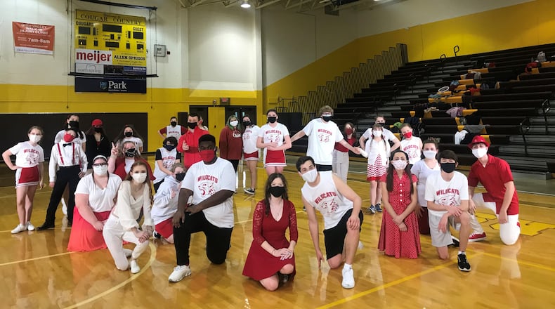 Thirty Youth Arts Ambassadors performed on video for the upcoming livestream premiere of "Disney's High School Musical, Jr." Courtesy photo